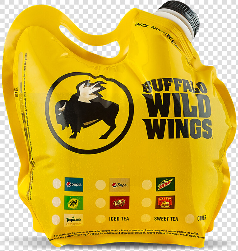 Gallon Fountain Soda Drinks Buffalo Wild Wings Menu   Buffalo Wild Wings Gift Card  HD Png DownloadTransparent PNG