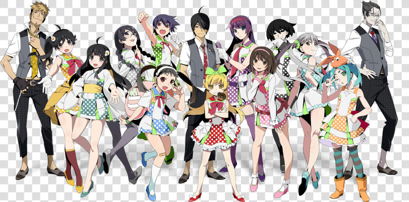 Monogatari Series 10th Anniversary  HD Png DownloadTransparent PNG