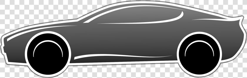 Fast Car Png Black And White Transparent Fast Car Black   Sports Car Clip Art  Png DownloadTransparent PNG