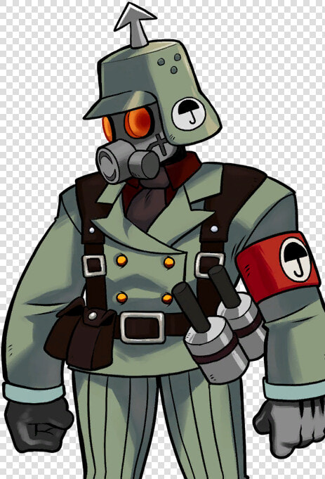 Egret Soldier   Parasoul Nazi  HD Png DownloadTransparent PNG