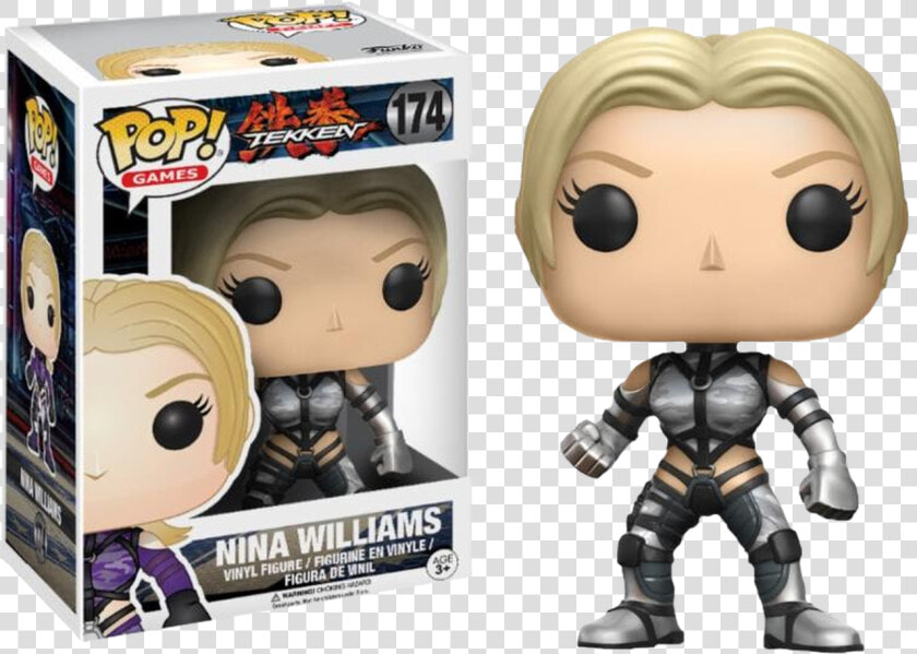 Nina Williams Us Exclusive Pop Vinyl Figure   Funko Pop Nina Williams  HD Png DownloadTransparent PNG