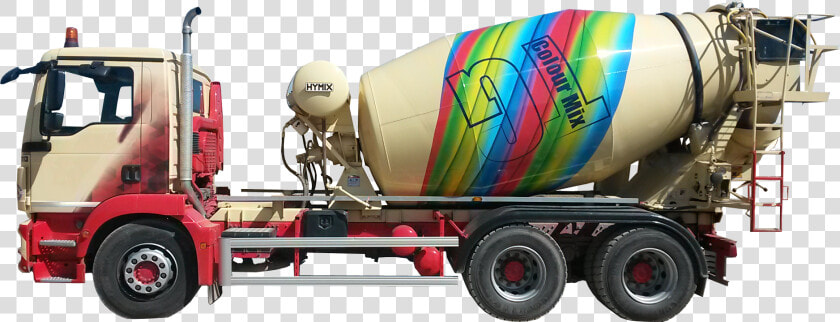 Concrete Mixer Lorry Transparent Image   Truck  HD Png DownloadTransparent PNG