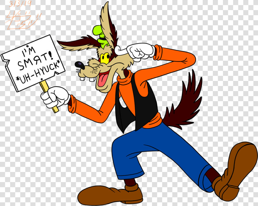 Transparent Wile E Coyote Png   Cartoon  Png DownloadTransparent PNG