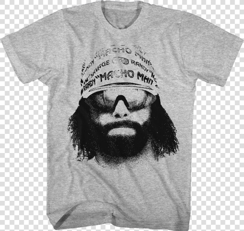 Macho Man Picture Shirt   Macho Man Randy Savage Bandana  HD Png DownloadTransparent PNG