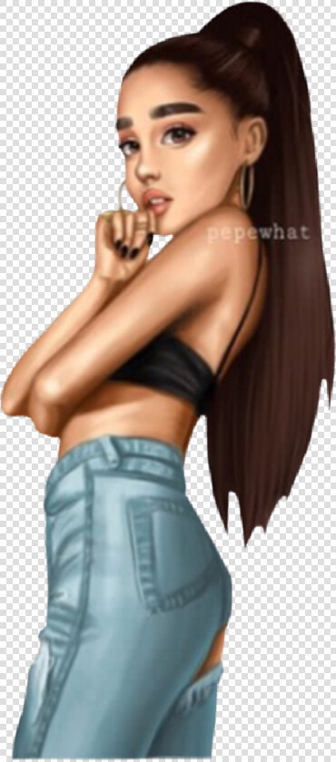 Ariana Grande Drawings Pepewhat   Png Download   Ariana Grande Sticker Png  Transparent PngTransparent PNG