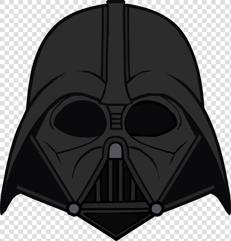 Darth Vader Clipart High Resolution   Darth Vader Mask Cartoon  HD Png DownloadTransparent PNG