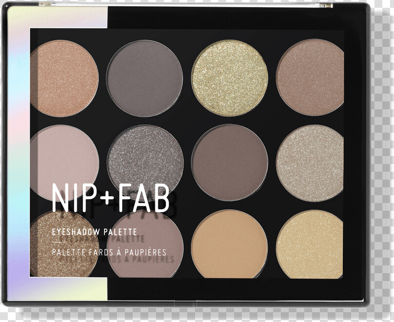 Eyeshadow Palette Gentle Glam   Nip Fab Jewelled Palette  HD Png DownloadTransparent PNG