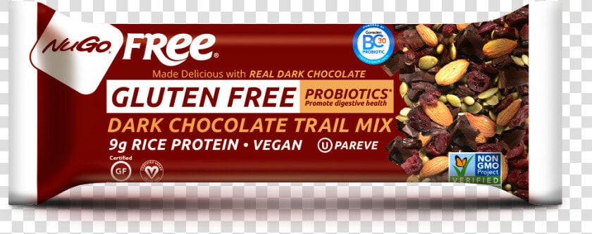 Nugo Free® Bars Do Not Contain Gluten Or Soy Only Healthy   Healthy Chocolate Bar Names  HD Png DownloadTransparent PNG