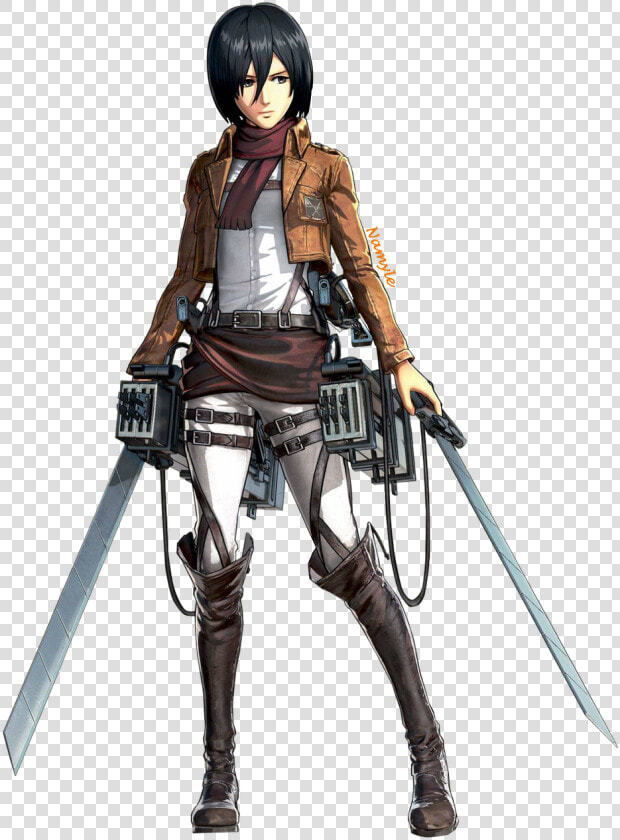 Mikasa Ackerman By Namyle On Deviantart   Transparent Mikasa Ackerman Png  Png DownloadTransparent PNG