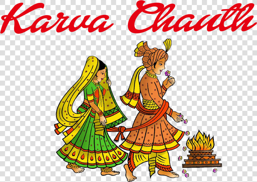 Karva Chauth 2019 Png Free Download   Indian Marriage  Transparent PngTransparent PNG