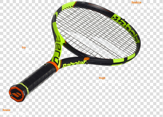 Pulse Racket Aero   Babolat Pure Aero Play  HD Png DownloadTransparent PNG