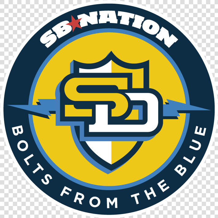 San Diego Chargers Blog Bolts From The Blue   Nba Sb Nation Logo  HD Png DownloadTransparent PNG