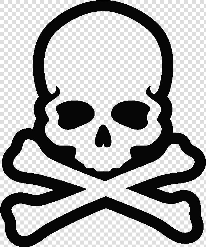 Skull And Crossbones Png Transparent Background   De Tete De Mort  Png DownloadTransparent PNG