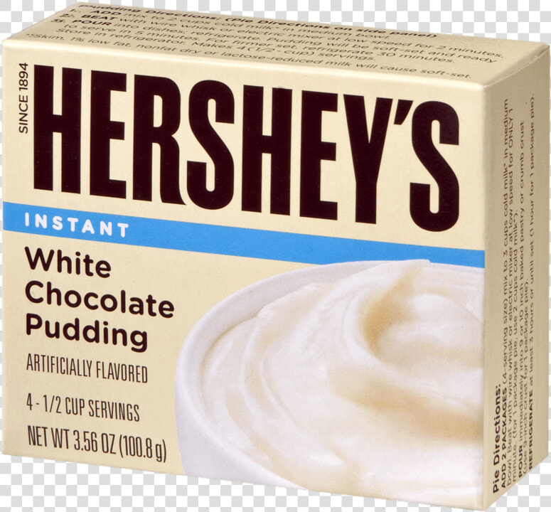 Hershey’s White Chocolate Pudding   Whipped Cream  HD Png DownloadTransparent PNG