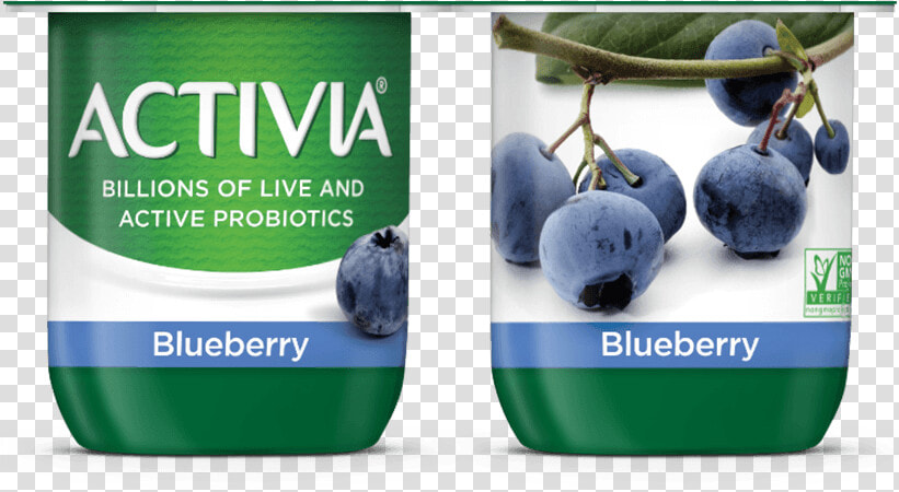 Activia Probiotic Blended Lowfat Yogurt Blueberry   Activia Vanilla Yogurt Container Png  Transparent PngTransparent PNG