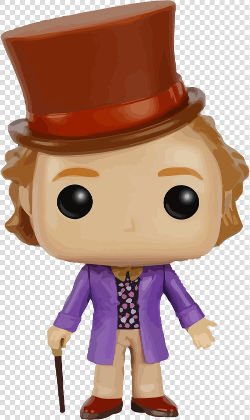 Willy Wonka Charlie And The Chocolate Factory Violet   Funko Pop Willy Wonka  HD Png DownloadTransparent PNG