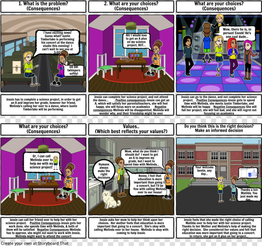 Making Good Choices Comics  HD Png DownloadTransparent PNG