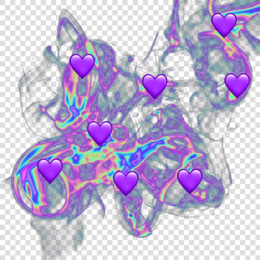  holographic  hologram  purple  emoji   Illustration  HD Png DownloadTransparent PNG