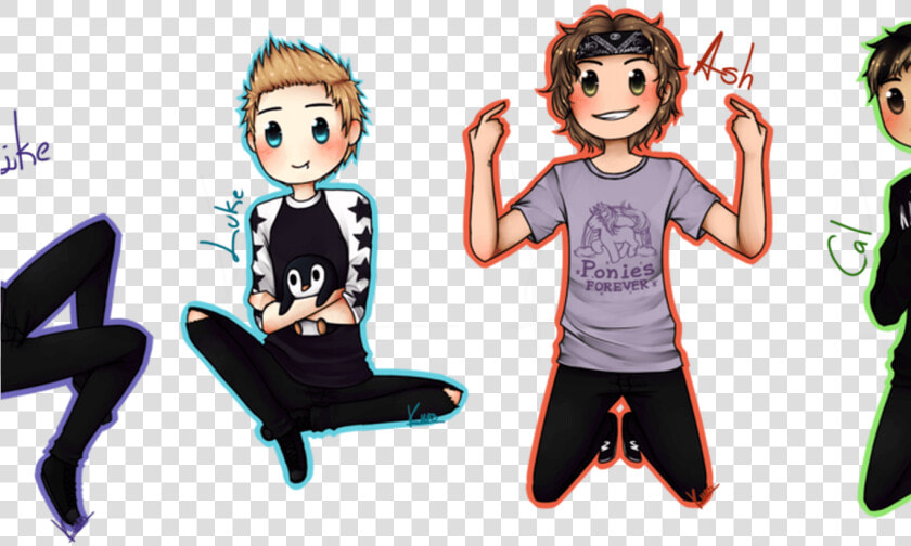 Transparent 5sos Png   5sos Cartoon  Png DownloadTransparent PNG