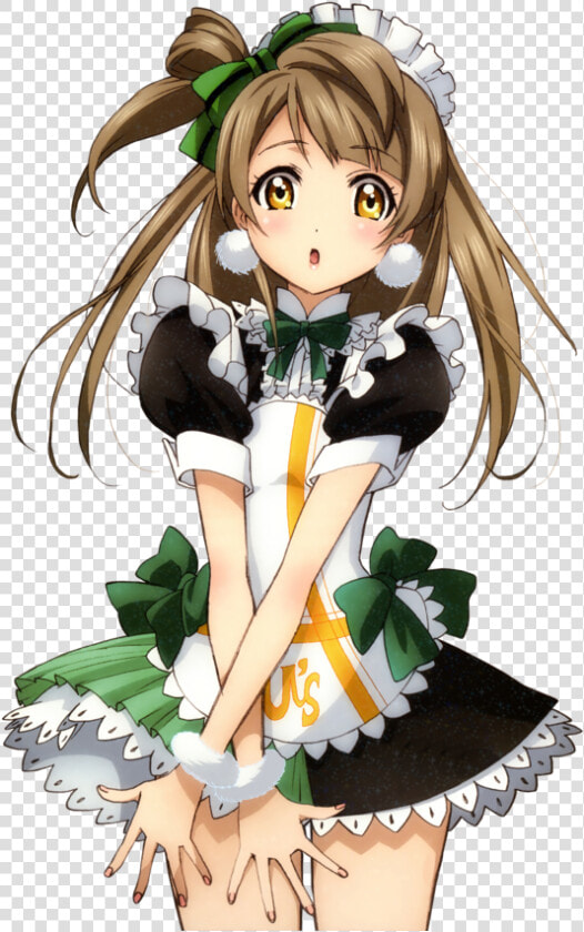 Love Live Minami Kotori Render   Kotori Love Live Maid  HD Png DownloadTransparent PNG