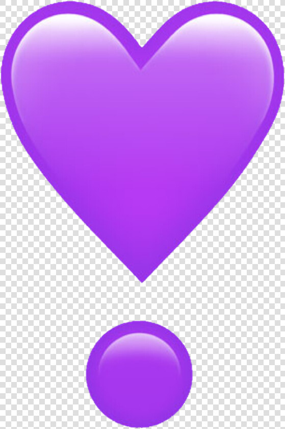 Purple Heart Emoji Png   Heart Emoji Iphone Png  Transparent PngTransparent PNG