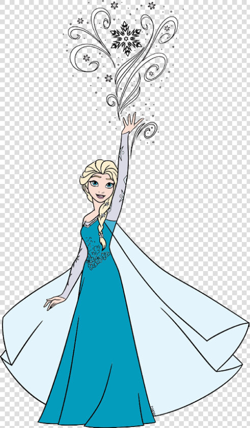 Elsa Clip Art From Frozen   Elsa Clipart  HD Png DownloadTransparent PNG