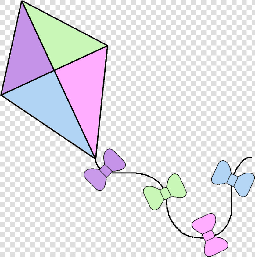 Spring Kites Borders   Spring Kite Clip Art  HD Png DownloadTransparent PNG