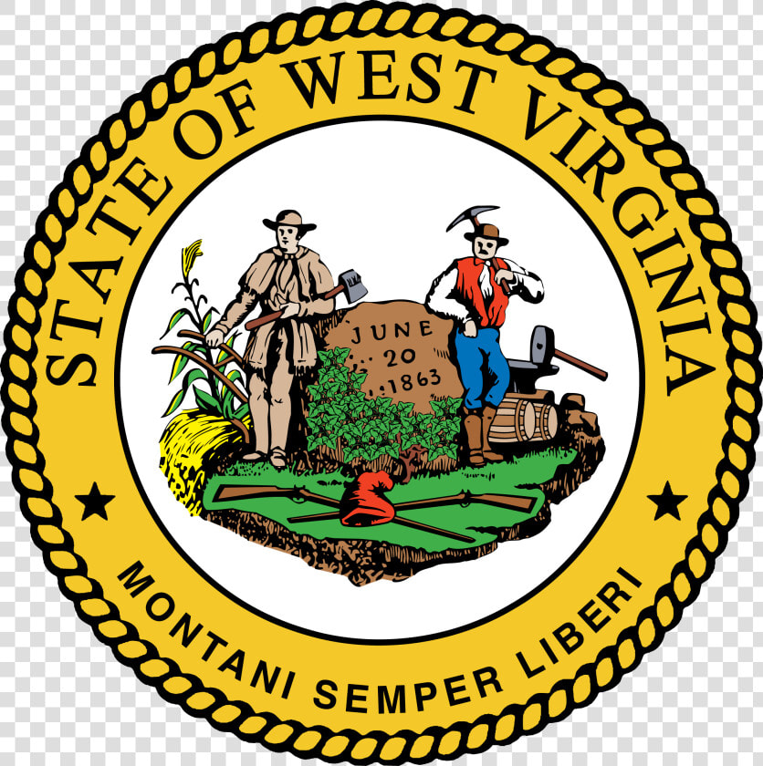 The Great Seal Of West Virginia   West Virginia Seal  HD Png DownloadTransparent PNG