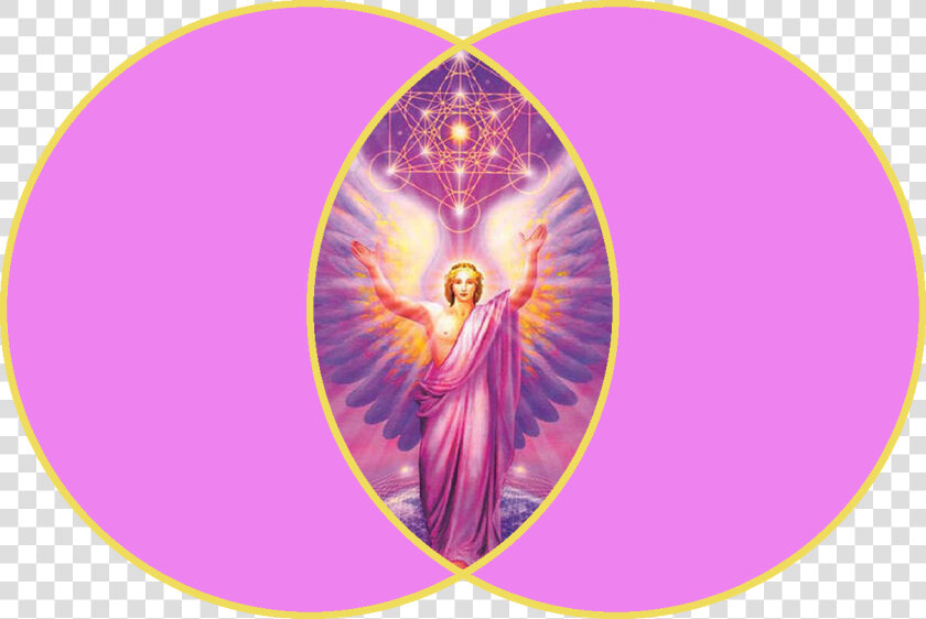 Transparent Metatron Cube Png   Archangel Metatron  Png DownloadTransparent PNG