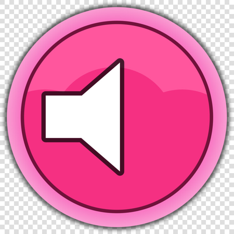 Pink circle magenta   Sound On Off Button Free  HD Png DownloadTransparent PNG