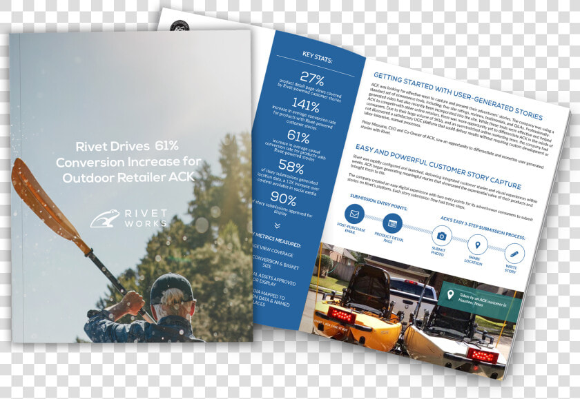 Conversion Increase For Outdoor Retailer Ack   Brochure  HD Png DownloadTransparent PNG