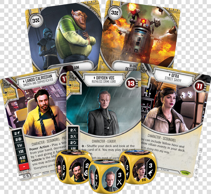 Star Wars Destiny Across The Galaxy Lando  HD Png DownloadTransparent PNG