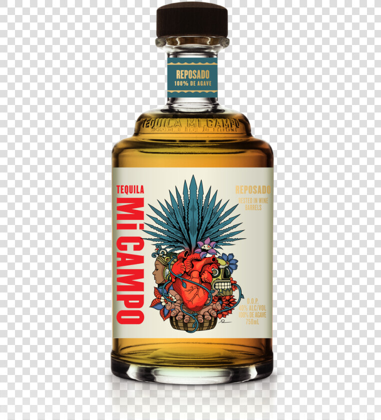 Mi Campo Reposado Tequila 750 Ml   Mi Campo Reposado Tequila  HD Png DownloadTransparent PNG