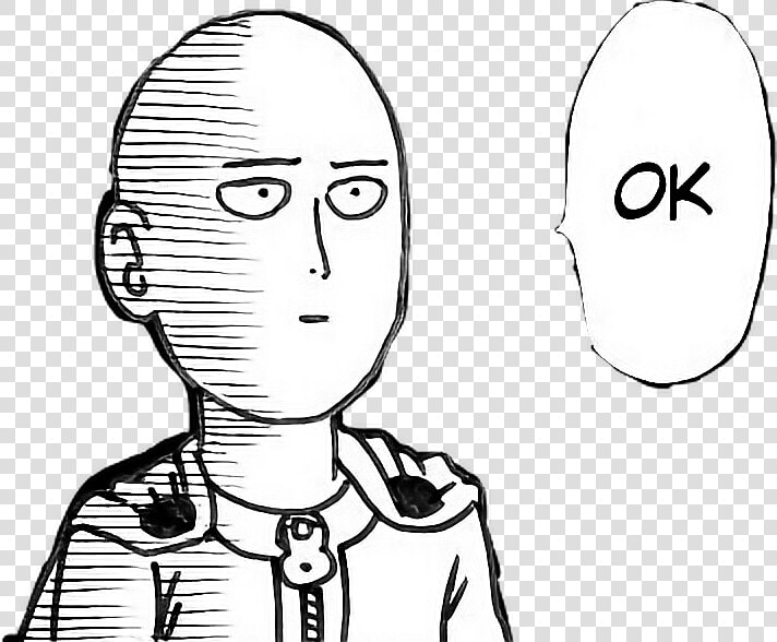 Saitama Wtf   Png Download   One Punch Man Eyes  Transparent PngTransparent PNG