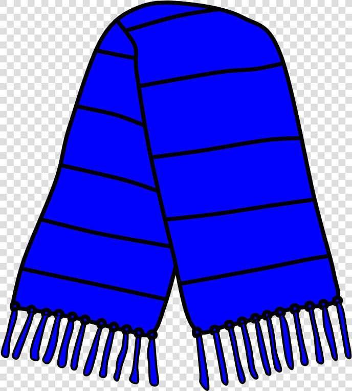 Scarf  Fringe  Blue   Scarf Fringe Clip Art  HD Png DownloadTransparent PNG