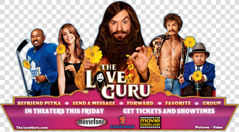 Love Guru Movie Poster  HD Png DownloadTransparent PNG