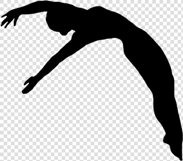 Transparent Gymnast Clip Art   Springboard Diving Clipart Diver  HD Png DownloadTransparent PNG