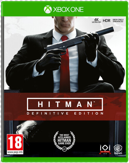 Xbox One Game Png   Hitman Definitive Edition  Transparent PngTransparent PNG