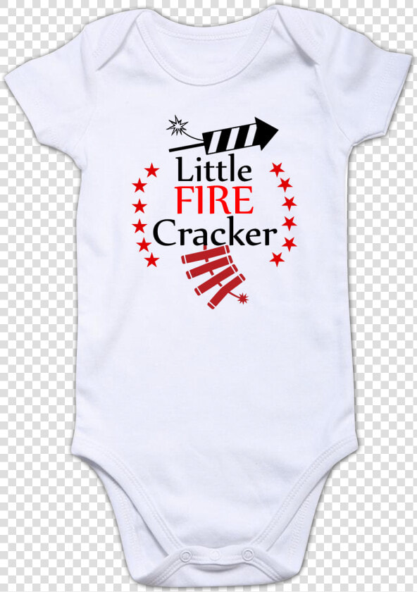 Funcart Diwali Little Fire Cracker Baby Romper Title   Active Shirt  HD Png DownloadTransparent PNG