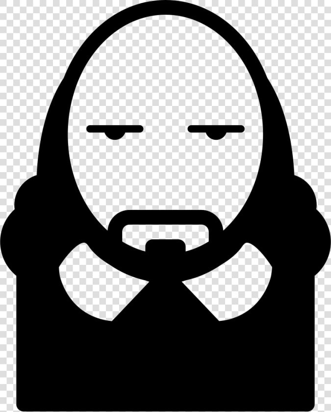 British Man With Long Hair And Beard   British Man Icon  HD Png DownloadTransparent PNG