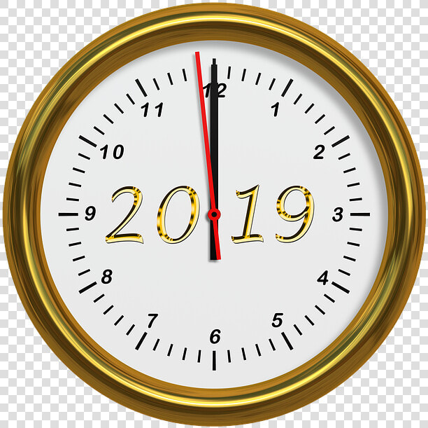 Cash Car Transporte Turismo Rj   New Year Clock 2018 Png  Transparent PngTransparent PNG