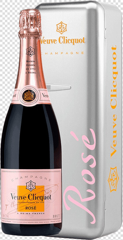 Veuve Clicquot Metal Fridge Rose Nv   Veuve Clicquot Rose Preço  HD Png DownloadTransparent PNG