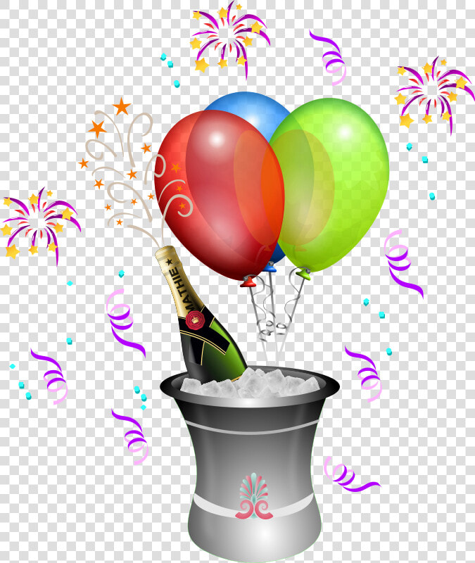 Year Eve Clipart Champagne   Champagne Clip Art Celebration  HD Png DownloadTransparent PNG