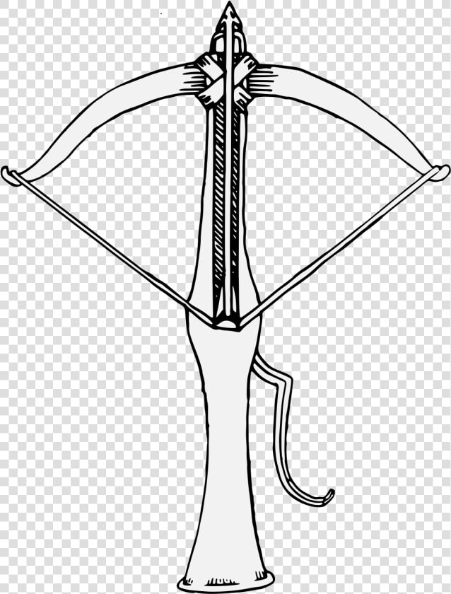 Transparent Crossbow Png   Easy Crossbow Drawing  Png DownloadTransparent PNG