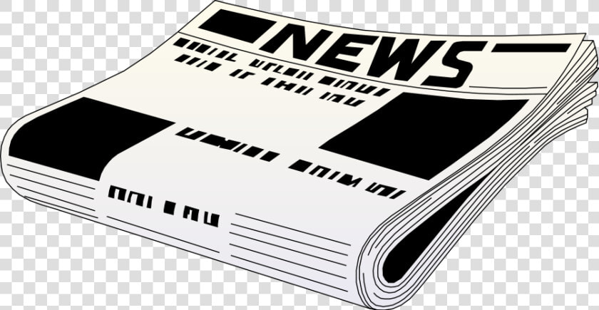 Newspaper Clipart Png   Newspaper Black And White  Transparent PngTransparent PNG