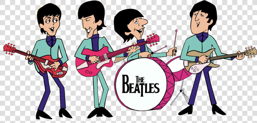 Who Broke Up The Beatles   Beatles Cartoon  HD Png DownloadTransparent PNG