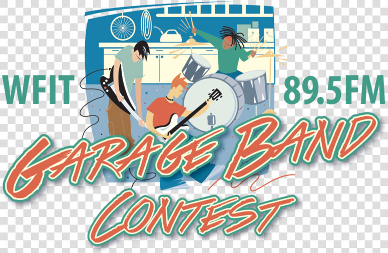 Wfit S 3rd Annual Garage Band Contest   Graphic Design  HD Png DownloadTransparent PNG