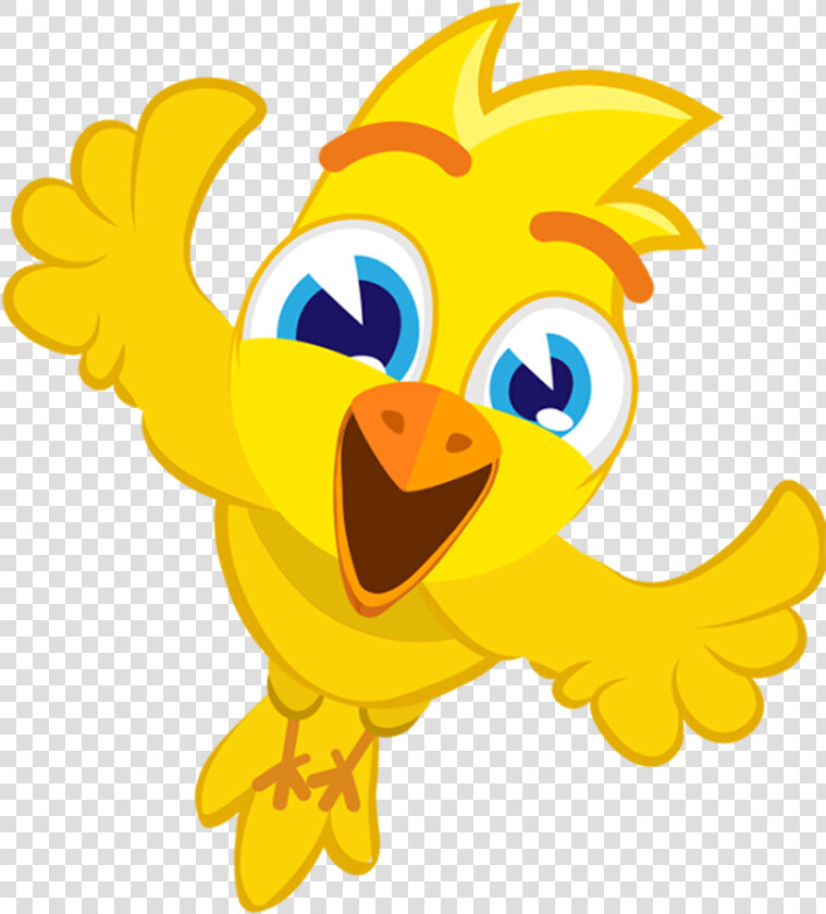 Turma Mundo Bita Animais Pássaro Amarelo  Bita Vögel   Mundo Bita Png  Transparent PngTransparent PNG