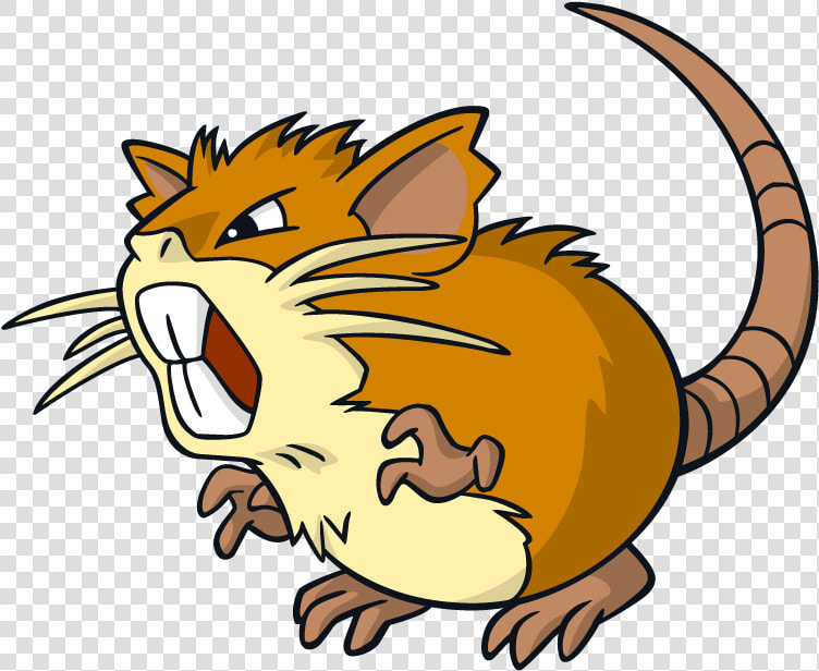 Raticate Pokemon Character Vector Art  HD Png DownloadTransparent PNG