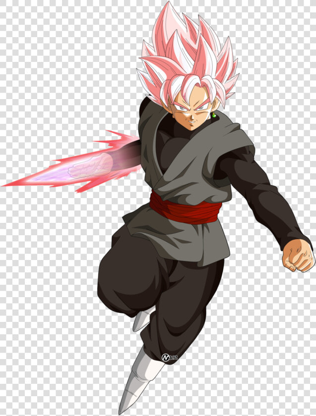 Transparent Cartoon Rose Png   Black Goku And Zamasu Png  Png DownloadTransparent PNG